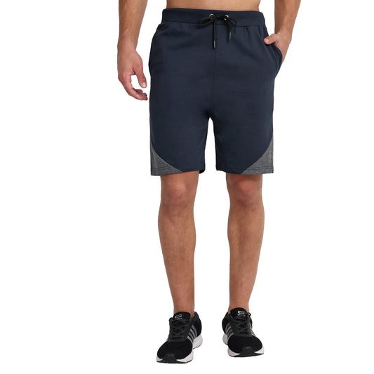 Famifit Multipurpose Sports / Casual shorts - Cotton shorts - Navy Blue