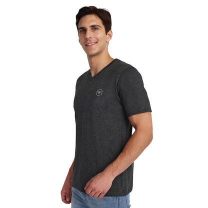 V Neck Cotton Tshirts for Men - Casual, Gym wear, Sports and Other Activities