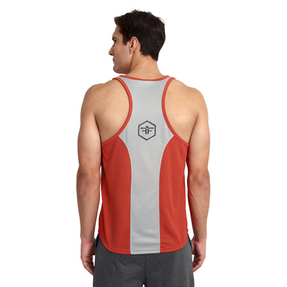 FAMIFIT Men's Quick Dry Breathable Athletic Gym Training Vest Tank Top