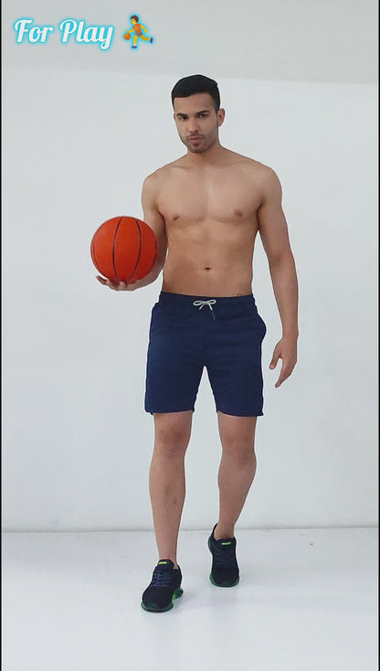 2 in 1 Layered shorts - with side zip and inner pocket - Dark Grey
